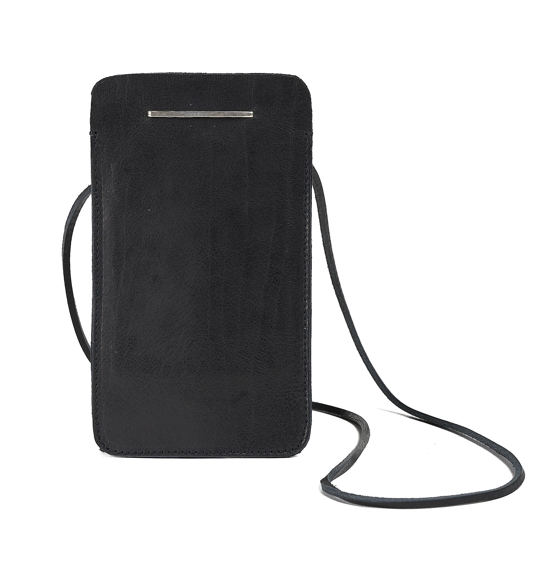 daniele basta leather and silver bags - FRONT